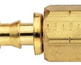 Aeroquip Brass Fitting -6an Socketless