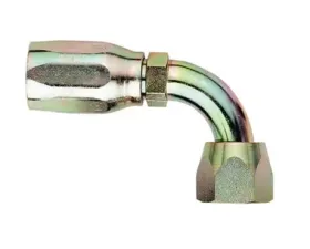 Aeroquip #6 90 Steel Elbow