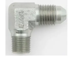 Aeroquip Stl 90 Deg Elbow 1/8in MP/#3 Flare - Bulk