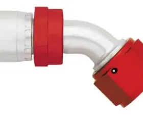 Aeroquip #4 45 Deg Crimp Fitting