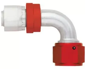 Aeroquip #4 90 Deg Crimp Fitting