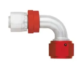 Aeroquip #10 90 Deg Startlite Crimp Fitting