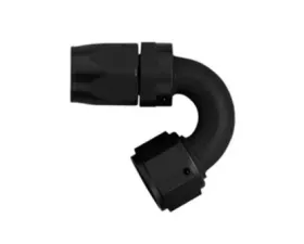 Aeroquip #12 150 Deg Hose End Black