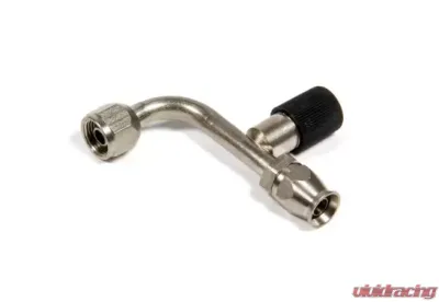 Aeroquip Universal 90 Degree -6 A/C Fitting w/Charge Port - FCE1832