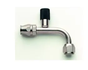 Aeroquip Universal 90 Degree -8 A/C Fitting w/Charger Port
