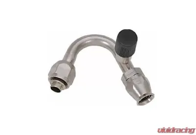Aeroquip Universal 135 Degree -8 Hose End w/Charge Port - FCE1893