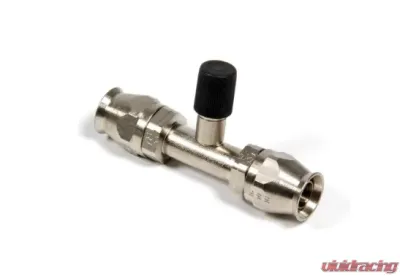 Aeroquip Universal Straight -10 Hose Fiting w/Charge Port - FCE1914