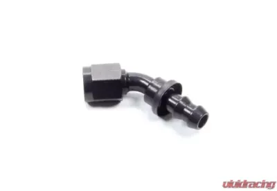 Aeroquip Universal #6 45 Degree Socketless Black - FCL1522