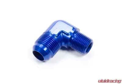 Aeroquip Universal 90 Deg 12 AN to 1/2in Pipe Alum. Adapter - FCM2017