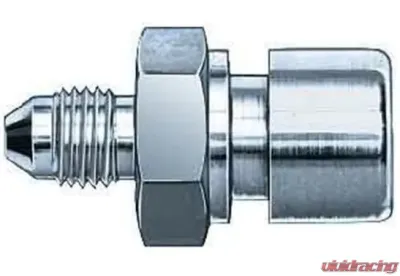 Aeroquip #3 To 3/8-24 Inverted Female Steel Adapter Aeroquip #3 To 3/8-24 Inverted Female Steel Adapter