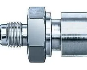 Aeroquip Universal #4 To 3/8-24 Inverted Female Steel Adapter