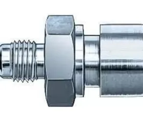Aeroquip Universal #3 To 10mmx1.0mm Female Steel Adapter