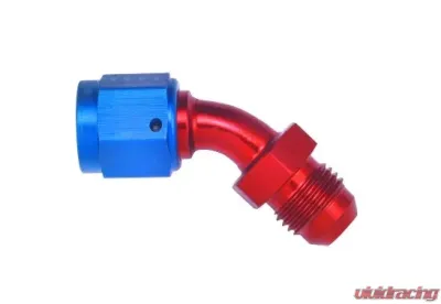 Aeroquip #6 Male to #6 Female 45 Degree Swivel Fitting Aeroquip #6 Male to #6 Female 45 Degree Swivel Fitting
