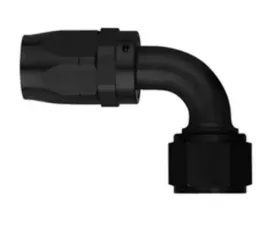 Aeroquip Universal #12 90 Deg Hose End Black