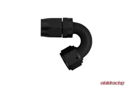 Aeroquip Universal #6 150 Deg Hose End Black - FCM4452
