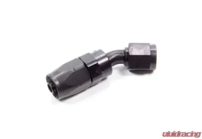 Aeroquip Universal #6 30 Deg Hose End Black - FCM4472