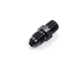 Aeroquip Universal Str Alum #4 Flare 1/8in Black