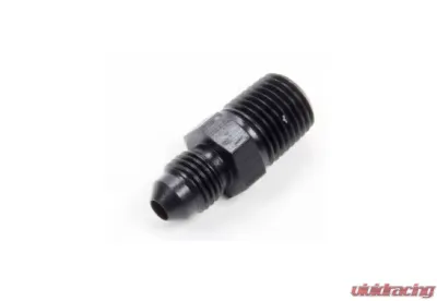 Aeroquip Universal Str Alum #4 Flare 1/4in Black - FCM5002
