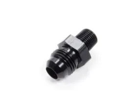 Aeroquip Universal Str Alum #6 Flare 1/8in Black