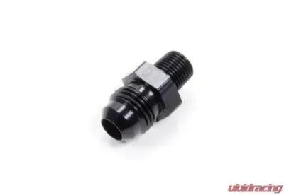 Aeroquip Universal Str Alum #6 Flare 1/8in Black - FCM5003