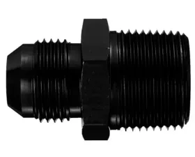 Aeroquip Universal Str Alum #8 Flare 1/4in Black
