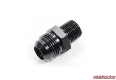 Aeroquip Universal Str Alum #12 Flare 1/2in Black - FCM5010
