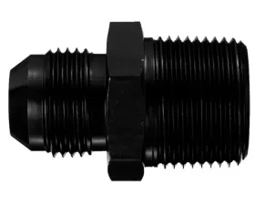 Aeroquip Universal #6 to 1/2in Pipe Alum Adapter Black