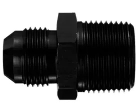 Aeroquip Universal #16 to 3/4in Pipe Alum Adapter Black