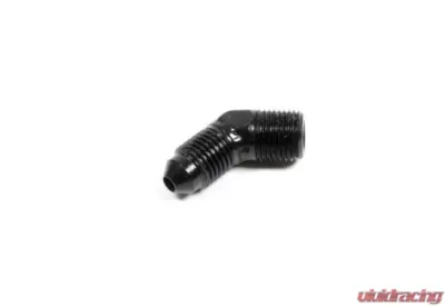 Aeroquip Universal 45 Deg Alum #3 Flare 1/8 in Black - FCM5020