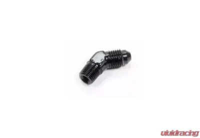 Aeroquip Universal 45 Deg Alum #4 Flare 1/8 in Black - FCM5021