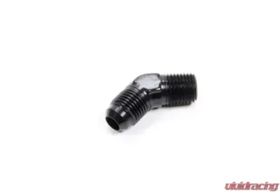 Aeroquip 1/4in Alum Pipe Coupler Black