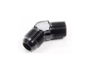 Aeroquip Universal 45 Deg Alum #10 Flare 1/2in Black