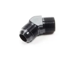 Aeroquip Universal 45 Deg Alum #12 Flare 3/4in Black