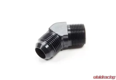 Aeroquip Universal 45 Deg Alum #12 Flare 3/4in Black - FCM5025