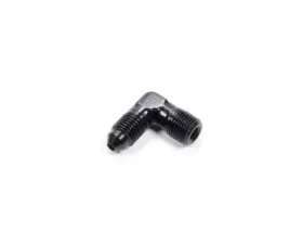 Aeroquip Universal 90 Deg Alum #3 Flare 1/8 in Black