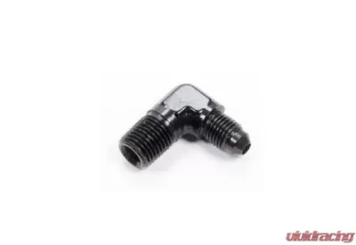 Aeroquip Universal 90 Deg Alum #4 Flare 1/4 in Black - FCM5032