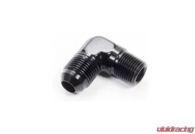 Aeroquip Universal 90 Deg Alum #8 Flare 3/8 in Black - FCM5037