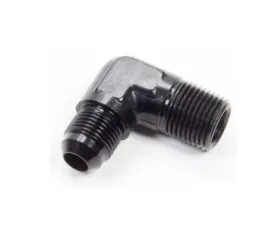 Aeroquip Universal 90 Deg Alum #8 Flare 1/2 in Black