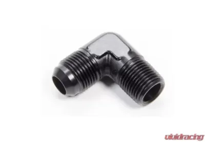 Aeroquip Universal 90 Deg Alum #10 Flare 1/2in Black - FCM5039