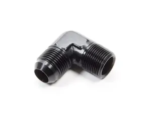 Aeroquip Universal 90 Deg Alum #12 Flare 3/4in Black
