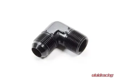 Aeroquip Universal 90 Deg Alum #12 Flare 3/4in Black - FCM5040