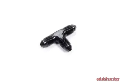 Aeroquip Universal #3 Flare End Union Tee Black - FCM5060