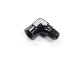 Aeroquip Universal 90 Deg Male/Female Pipe Elbow Black