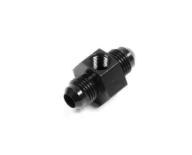 Aeroquip Universal #6 Fuel Pressure Adapter Black