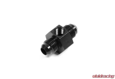 Aeroquip Universal #6 Fuel Pressure Adapter Black - FCM5183