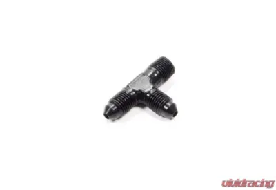 Aeroquip Universal Male Run Tee Alum Black - FCM5714