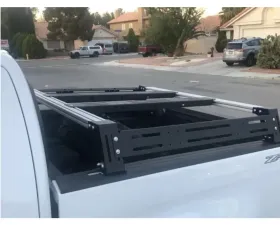 Cali Raised LED Mid Height Overland Bed Rack Short Bed Chevrolet Colorado 14-21