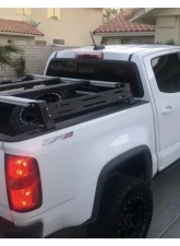 Cali Raised LED Mid Height Overland Bed Rack Short Bed Chevrolet Colorado 14-21                                     - CR3707 - Image 3