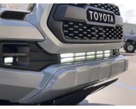 Cali Raised LED Lower Bumper Hidden Mounts 32-Inch Combo LED Bar Wiring Harness Toyota Tacoma 2016-2021