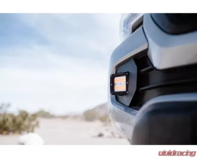 Cali Raised LED Fog Mounts 18W Spot 3x2 Pods Adapters Toyota Tacoma 2016-2021 - CR2531